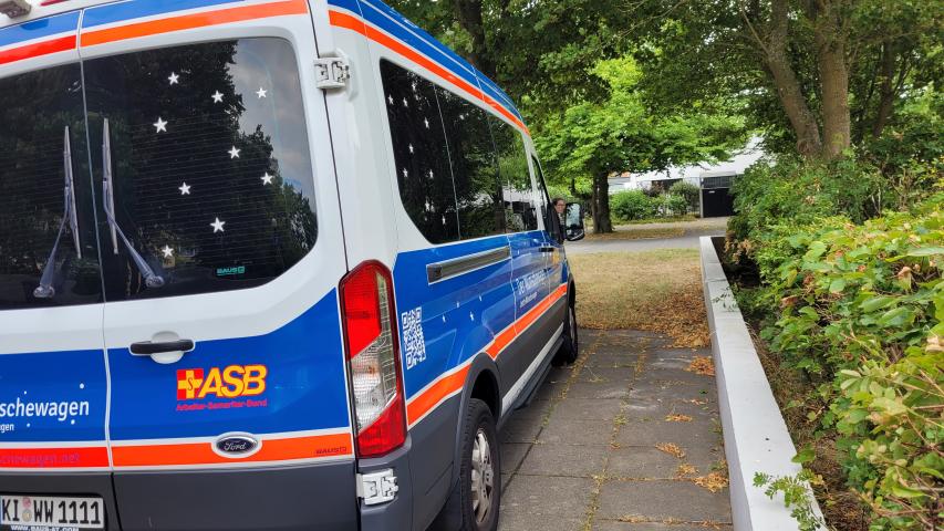 Der Wünschewagen in Schilksee